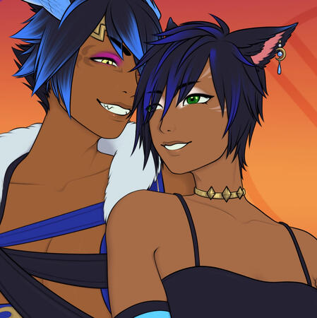 flat illustration example (standard style)